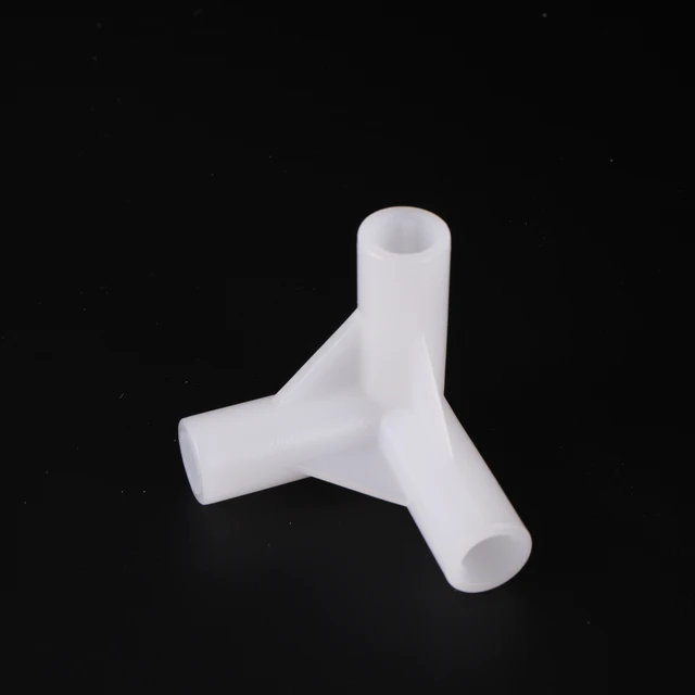 5 Dcs Id 8 Mm -Es Műanyag Csatlakozó Sztereoszkópos Póló Könyök Egyenes Ízületi Öntözési Vízcsatlakozó Diy Sátor Építő Szerelvények - Image 6