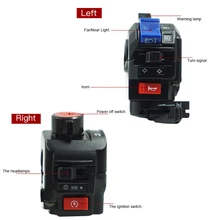 Дропшиппинг 1 пара мотоцикл переключатели на рукоятку управление передачей аксессуары из алюминиевого сплава Racer OE88