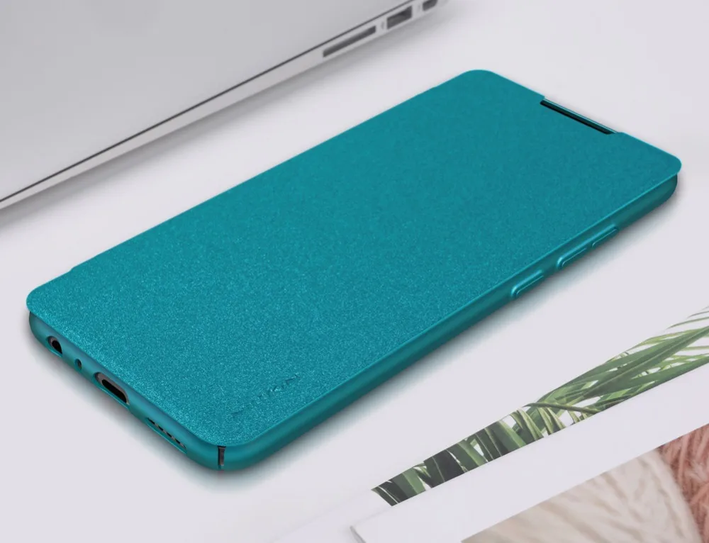 Для xiaomi redmi note 8 чехол NILLKIN sparkle pu кожаный флип-чехол smart wake up для xiaomi redmi note 8 чехол