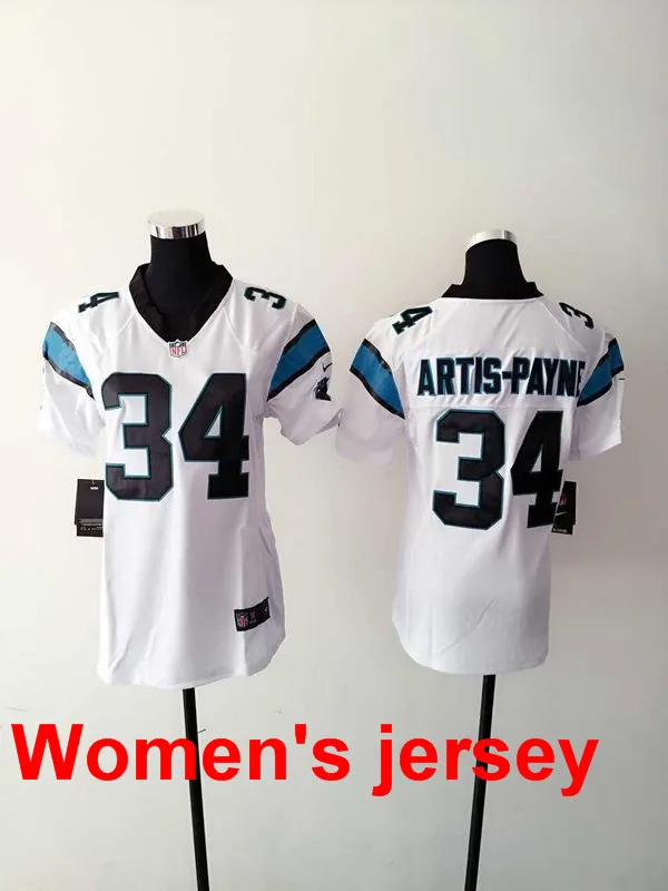 A+++ для женщин, для девушек, сшитые, Carolina s ladies 1 Cam Newton 59 Luke Kuechly, Вышивка логотипов, Размеры s-XXL, Джерси - Цвет: Зеленый