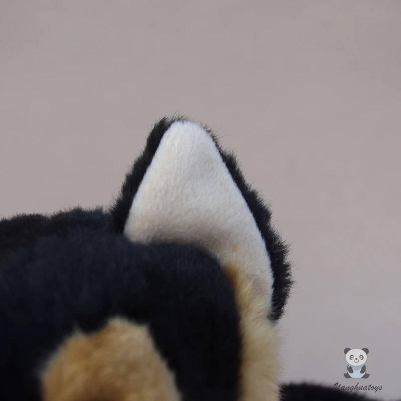 Cute plush animals dolls toy children birthday gifts Leashing shepherd doll toys soft