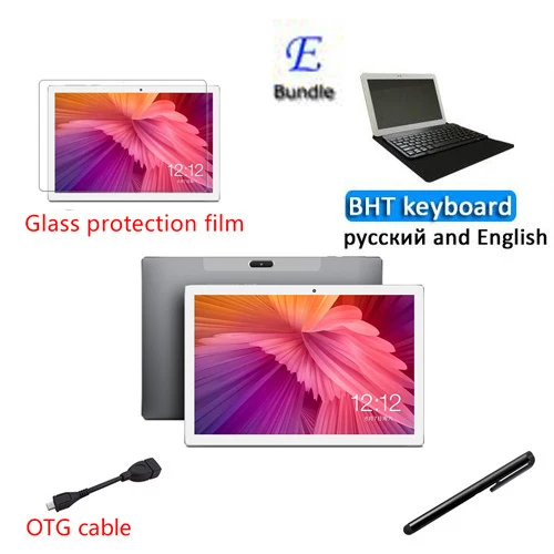 CARBAYTA планшетный ПК 10,1 дюймов 4G сеть Android 8,0 8 ГБ ОЗУ 256 Гб ПЗУ MT6797 X20 10 Дека ядро 2560*1600 8000 мАч gps двойной Wifi - Комплект: E