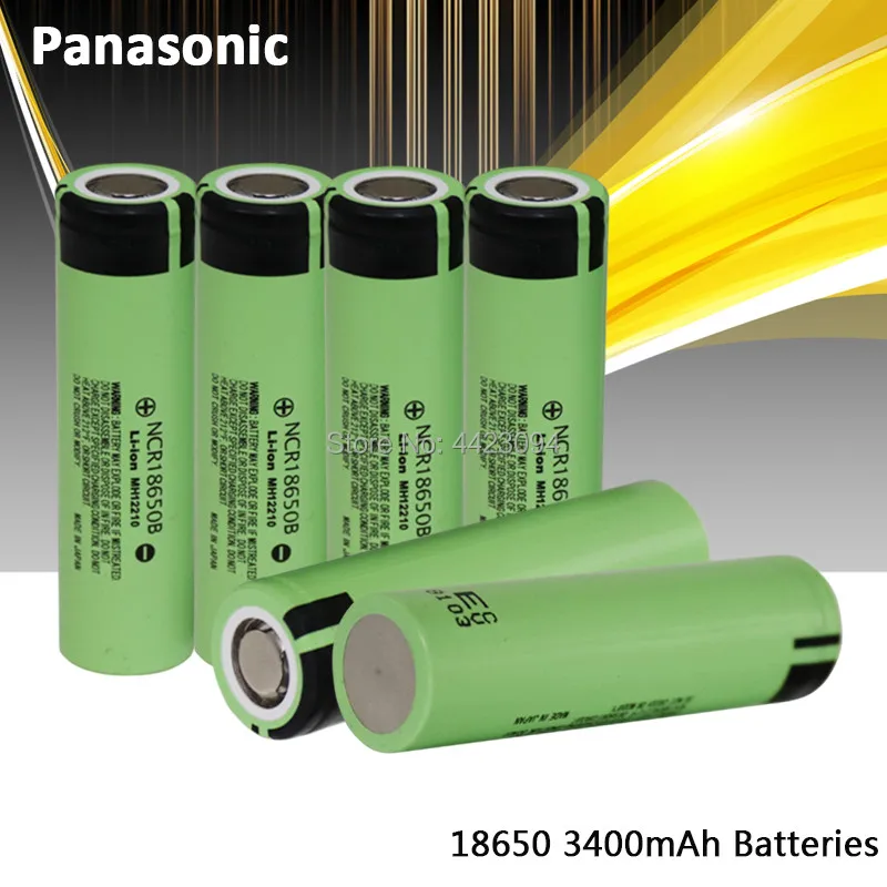 100% Новый Panasonic Оригинальный NCR18650B 3 7 в 3400 мАч 18650 литиевый перезаряжаемый