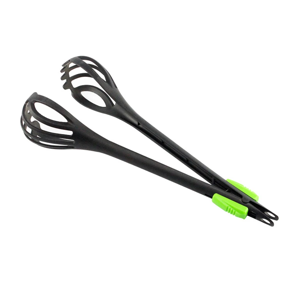 Multifunctional Egg Beater Drinks Whisk Mixer Stirrer Nylon Noodle Tongs Pasta Spaghetti Tongs Food Clips Kitchen Tools