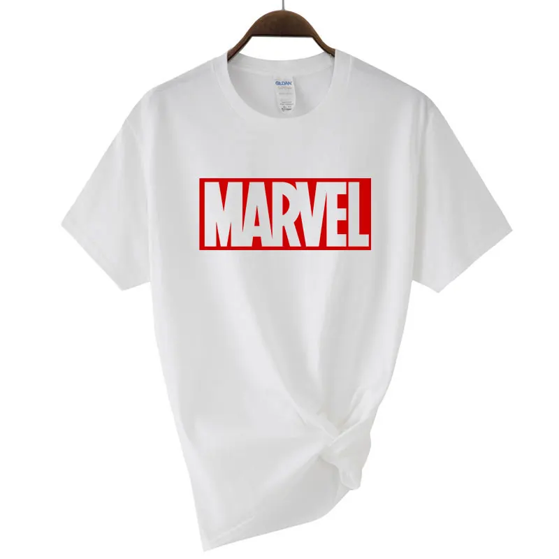 New Summer Fashion Brand MARVEL t-Shirt Woman cotton short sleeves Casual Women tshirt marvel t shirts tops tees plus size XXL