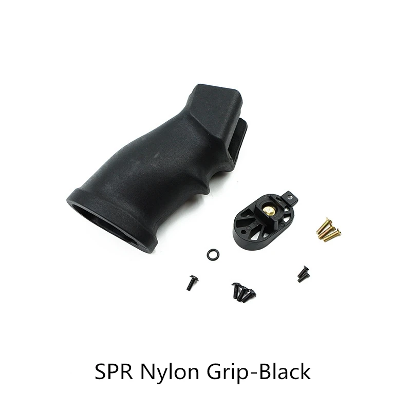 Черный Airsoft AEG SPR нейлоновая ручка для охотничьих аксессуаров DIY Upgrade Toy Gu n тактические детали аксессуары для пейнтбола - Цвет: Черный