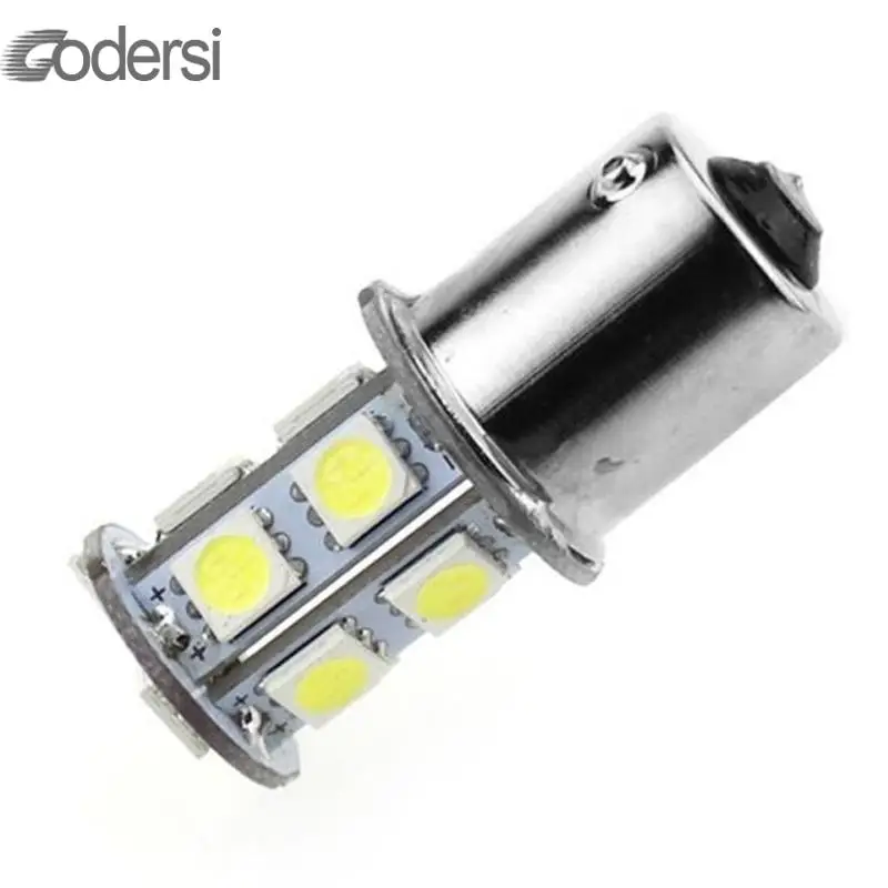 S25 BA15S 1156 5050 13SMD 12 Вт светодиодный автомобильный сигнал поворота, тормозной светильник, лампа заднего хода, автомобильные парковочные лампы, 2 шт