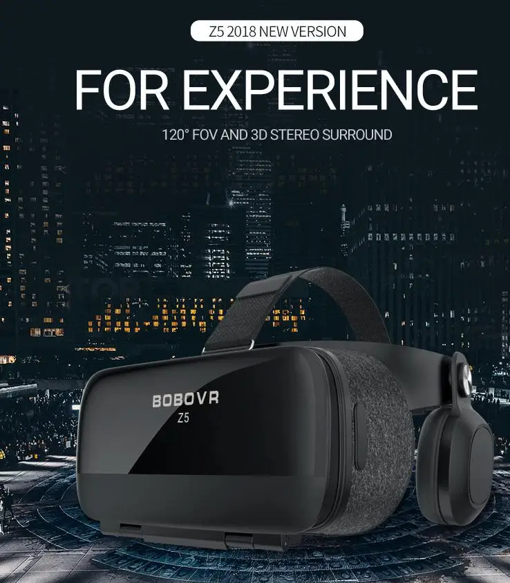 HiMISS VR Z5 Virtual Reality Glasses 3d Headset Google Cardboard Helmet Goggles