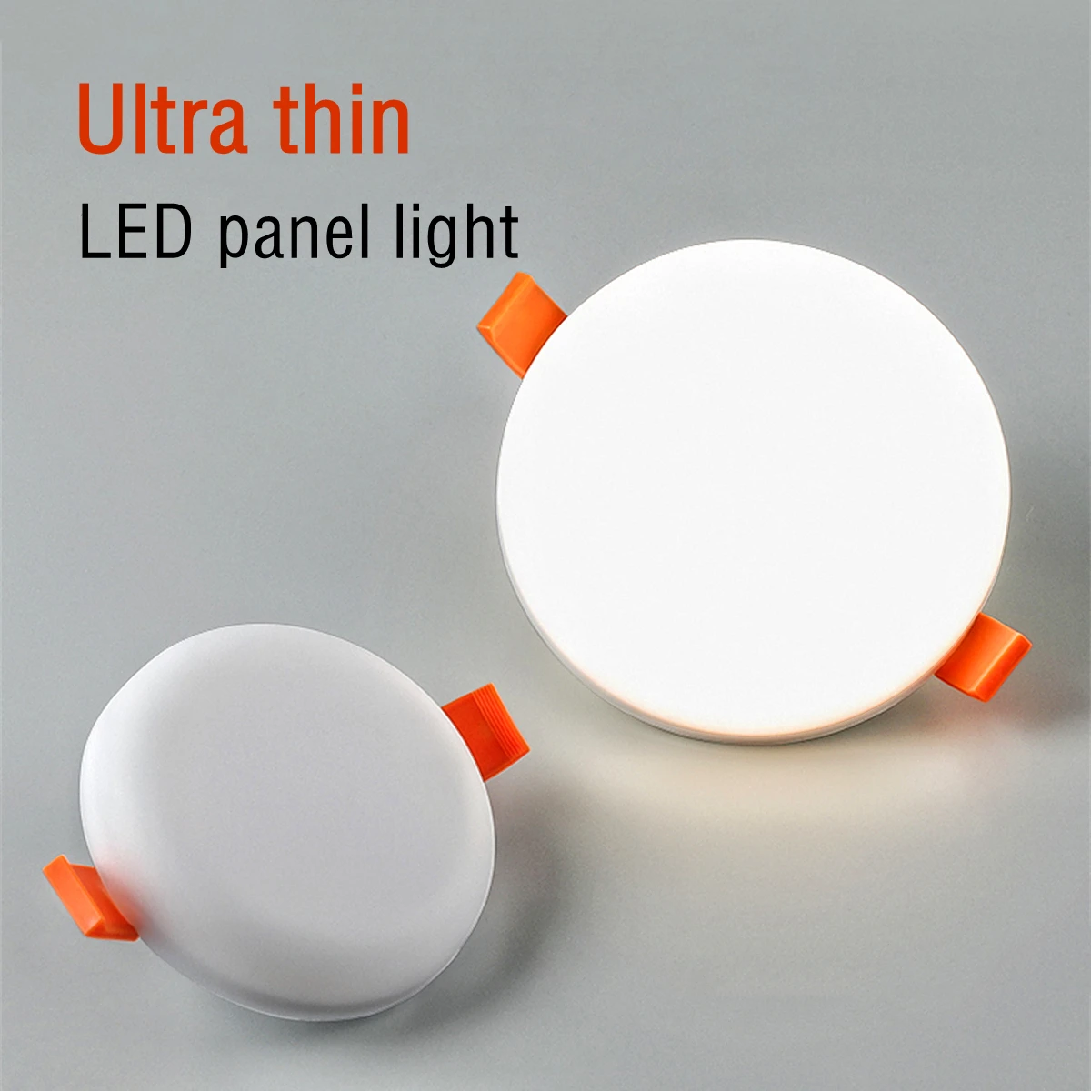 Ultra Thin Round/Square LED Panel Light 9W 18W 24W 36W Ceiling Lamp Recessed Downlight AC 220V open hole adjustable | Освещение