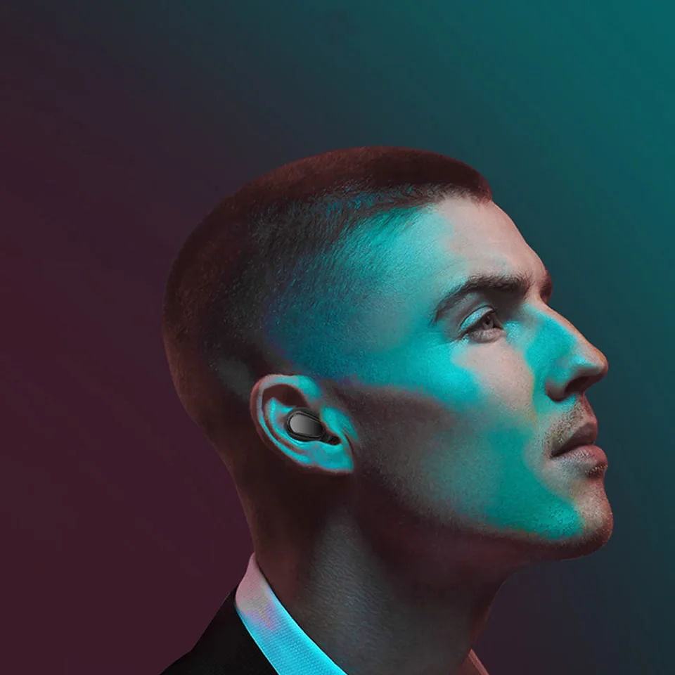 L21 Bluetooth Earphone Wireless Earbuds 5.0 TWS Headsets Dual Earbuds Bass Sound for Huawei Xiaomi Iphone Samsung Mobile Phones