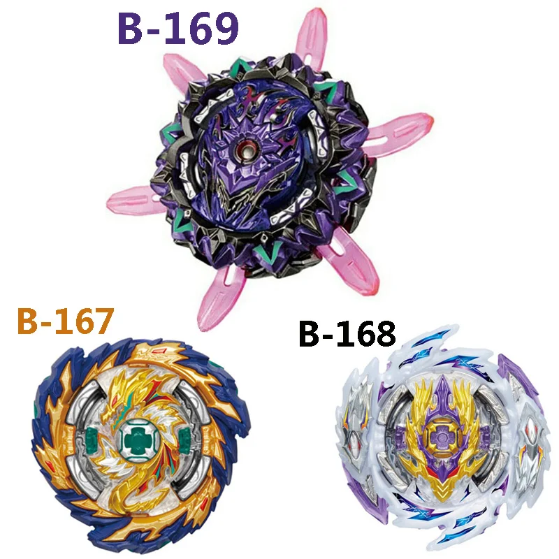 Новые забавные Joy B 169 168 Beyblade Burst стартер бейблэйд Металл Fusion волчок с пусковым