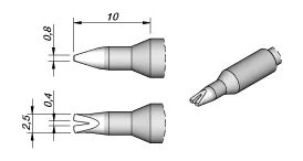 Наконечники для пайки JBC C245-118