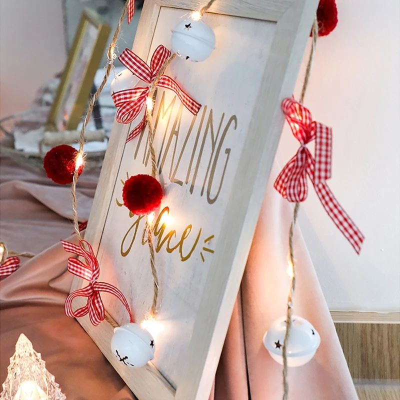 Christmas Led Light String Pinecone Copper Wire Lamp Christmas Tree Decoration Fairy Light