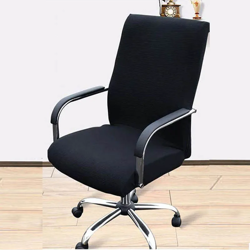 Эластичный офисный чехол для кресла спандекс удобный чехол для компьютерного кресла съемный стрейч вращающийся чехол для кресла fundas silla