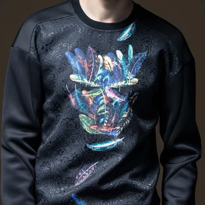 Twenty One Pilots Pinli продукт, сделано осенью, наборы, новинка, мужская куртка с круглым воротником и принтом, для развития нравственности, B193109473