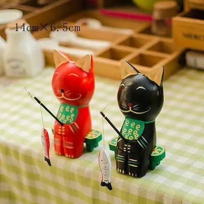 Café Bar Decoration Goods Of Furniture For Display Rather Than For Use Northern Europe Raw Wood Lovers Kitten Go Fishing Lovely Café Bar Decoration Goods Of Furniture For Display Rather Than For Use Northern Europe Raw Wood Lovers Kitten Go Fishing Lovely