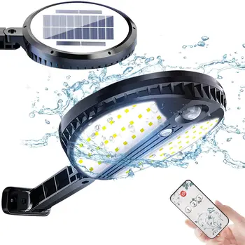 

Acecorner Solar Light Outdoor Motion Sensor IP65 Waterproof 70 LED Remote Control 3 Modes Security Flood Lights for Garage Yard