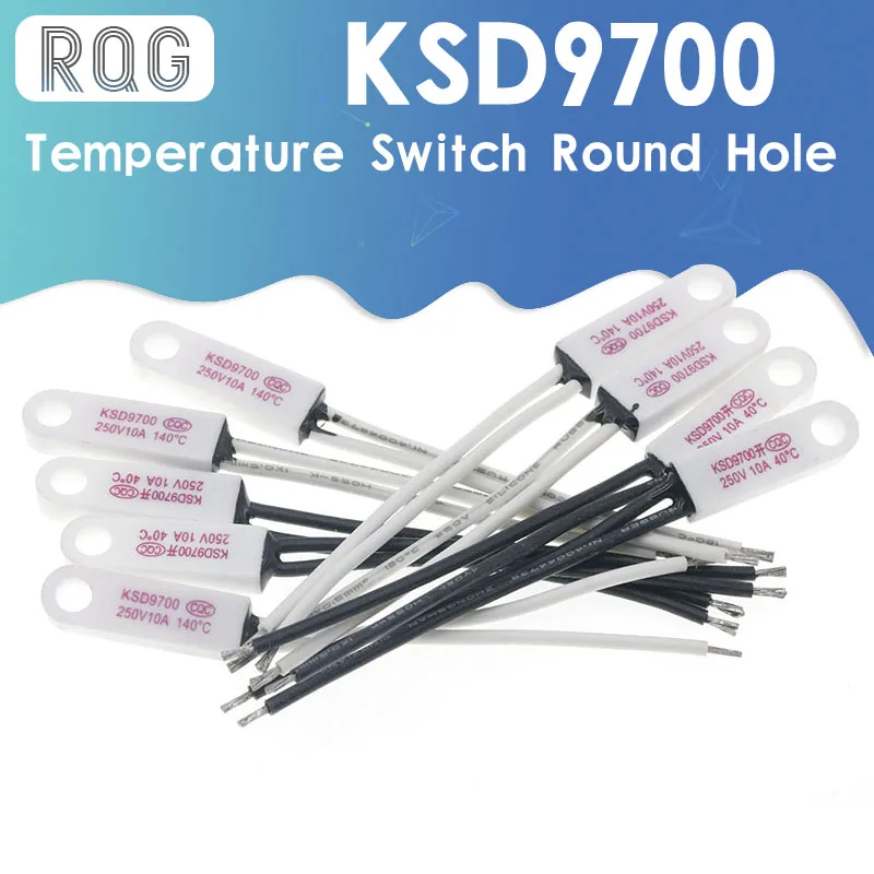 Температурный выключатель с круглым отверстием KSD9700 10A250V