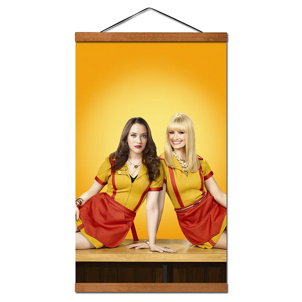 2 поломанных постера для девочек настенное художественное украшение Магнитные