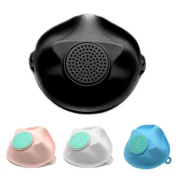 

Soft Breathable Mouth Cover Face Mask with Cool Valve Adult Masks anti dust proof for workshop