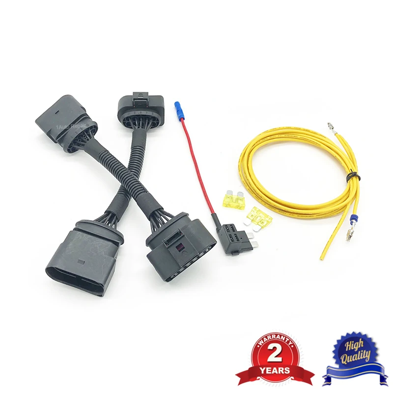 Wire Harness Connector for VW Transporter T5 Headlight Conversion T5.1 T6 Facelift Adaptor Harness Upgrade