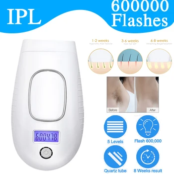 

IPL Laser Epilator Portable Electric Laser Hair Removal Machine for Women Body Bikini Armpit Painless Safe Hair Removal