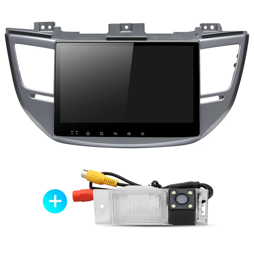 PX30 android 9,0 автомобильный dvd для hyundai Tucson/ix35 gps навигация Радио Видео Стерео Мультимедиа Плеер ips экран - Цвет: with rear camera