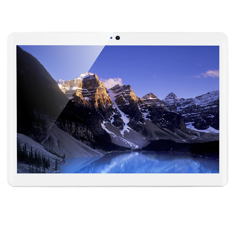 2.5D закаленное Стекло планшет MTK8752 Android 9,0 Octa Core 10 дюймов 6 ГБ Оперативная память 128 Гб Встроенная память 8.0MP WI-FI A-GPS 4 аппарат не привязан к оператору сотовой связи ips 1280 800 планшет