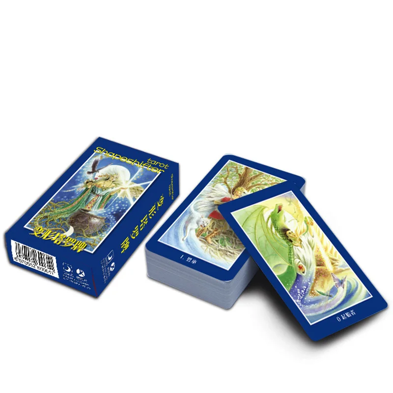 Стиль Таро карты английская/чийская версия divination игральные карты колода карт Таро для семьи вечерние карты игра, настольная игра