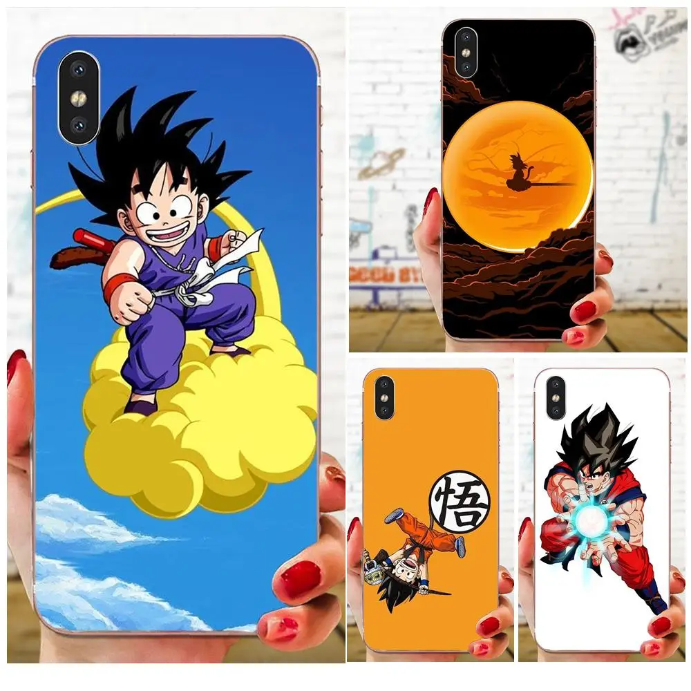 

TPU Cell Phone Case Cover For Xiaomi Redmi Mi 4 7A 9T K20 CC9 CC9e Note 7 9 Y3 SE Pro Prime Go Play Dragon Ball Goku