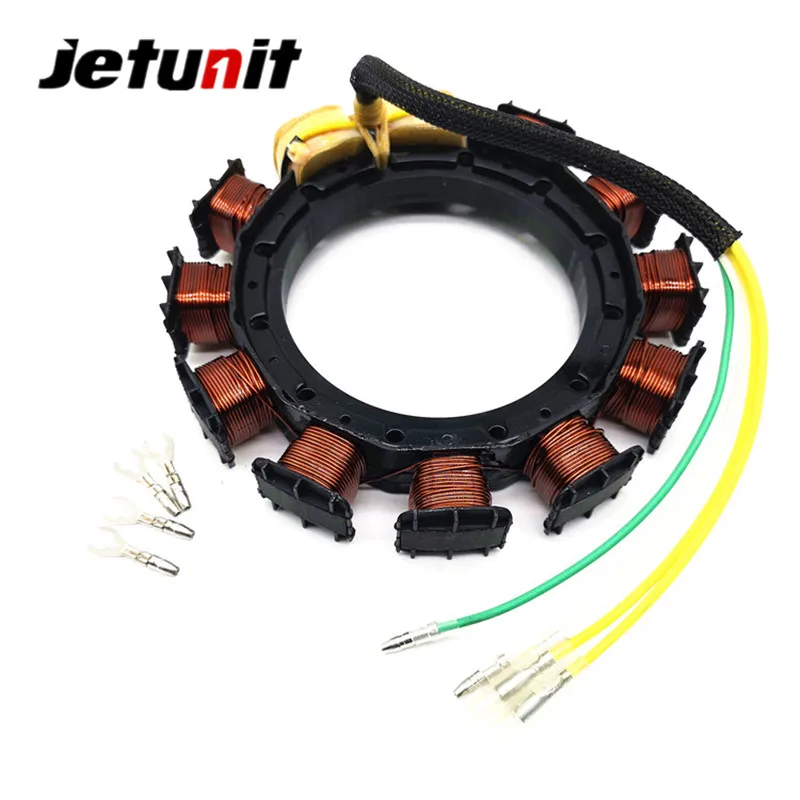 JETUNIT подвесной мотор Статор для ртути 30-60HP 9AMP 2/3 цилиндр 398-832075A13 A14, 398-832074A5 A11, 398-9783A18 A29, 398-9873A13 A15