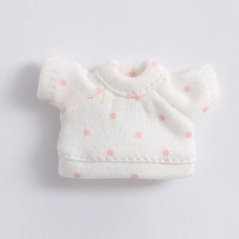 Obitsu11clothes Короткая Толстовка несколько цветов OB11 кукольные аксессуары кукольные рубашки - Цвет: 11