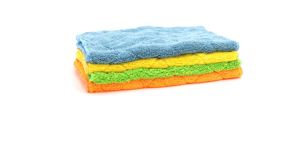 Полотенце для мытья автомобиля из микрофибры 40*30 см, хорошо впитывающие толстые мягкие моющие инструменты, чистящее средство для авточистки