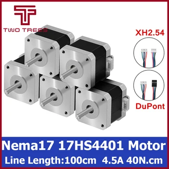 

Free shipping 38mm Nema17 Stepper Motor 42 Motor Nema 17 Motor 42BYGH 1.5A (17HS4401) Motor 4-Lead For 3D Printer CNC