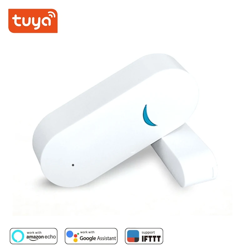 Tuya Smart Wifi Sensore Porta Rilevatori Aperti/Chiusi Wifi Smart Home Alarm Compatibile Con Alexa Google Home Tuya App