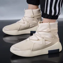 Мужская обувь в стиле хип-хоп; уличные модные высокие кроссовки; мужская повседневная Тканевая обувь; обувь для мальчиков; Zapatos De Hombre; военные ботинки; Tenis Masculino