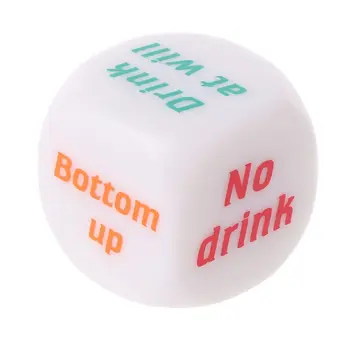 

Fashion Cute Drinking Decider Dice Games Gambling Bar Party Pup Funny Toy Xmas