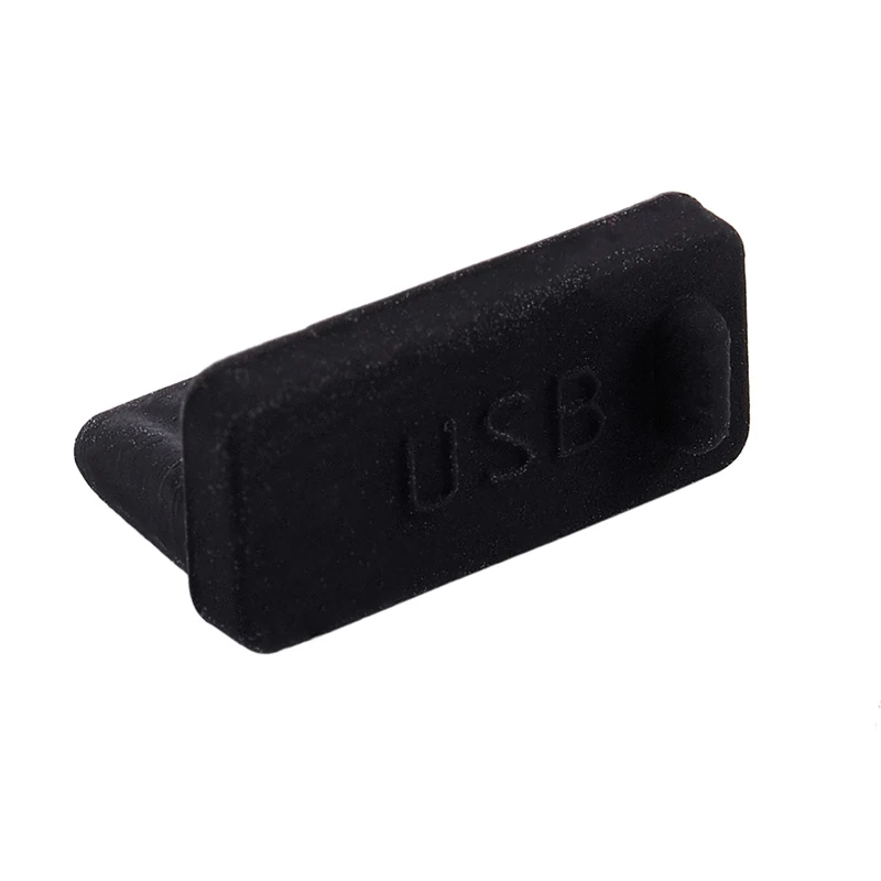 USB разъем пылеотталкивающий разъем крышка гнездовой разъем 10 штук черный прозрачный