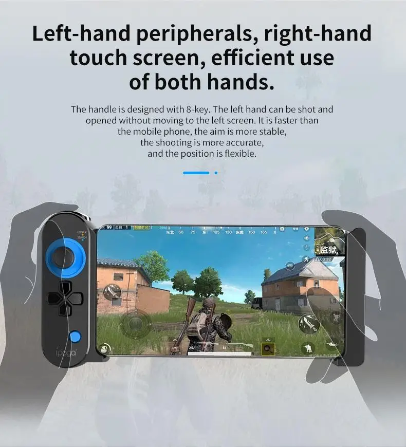 Новое поступление Ipega PG-9120 беспроводной Bluetooth Джойстик планшетный ПК для Ipad mini Iphone IOS Android контроллеры геймпады Pubg BT 4,0