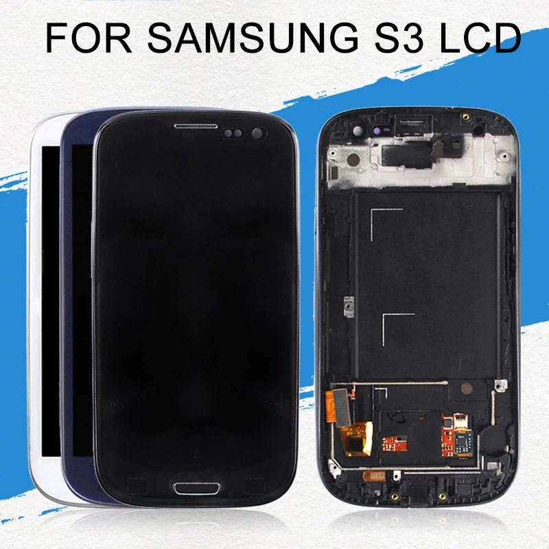 Дисплей с тачскрином Catteny для Samsung Galaxy S3 IPS 4 7 &quot рамкой/без рамки | Мобильные