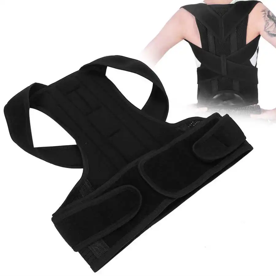 

1set Back Posture Corrector Orthopedic Therapy Adult Breathable Spine Back Brace Improve Posture and Relieve Back Pain S/M/L/XL