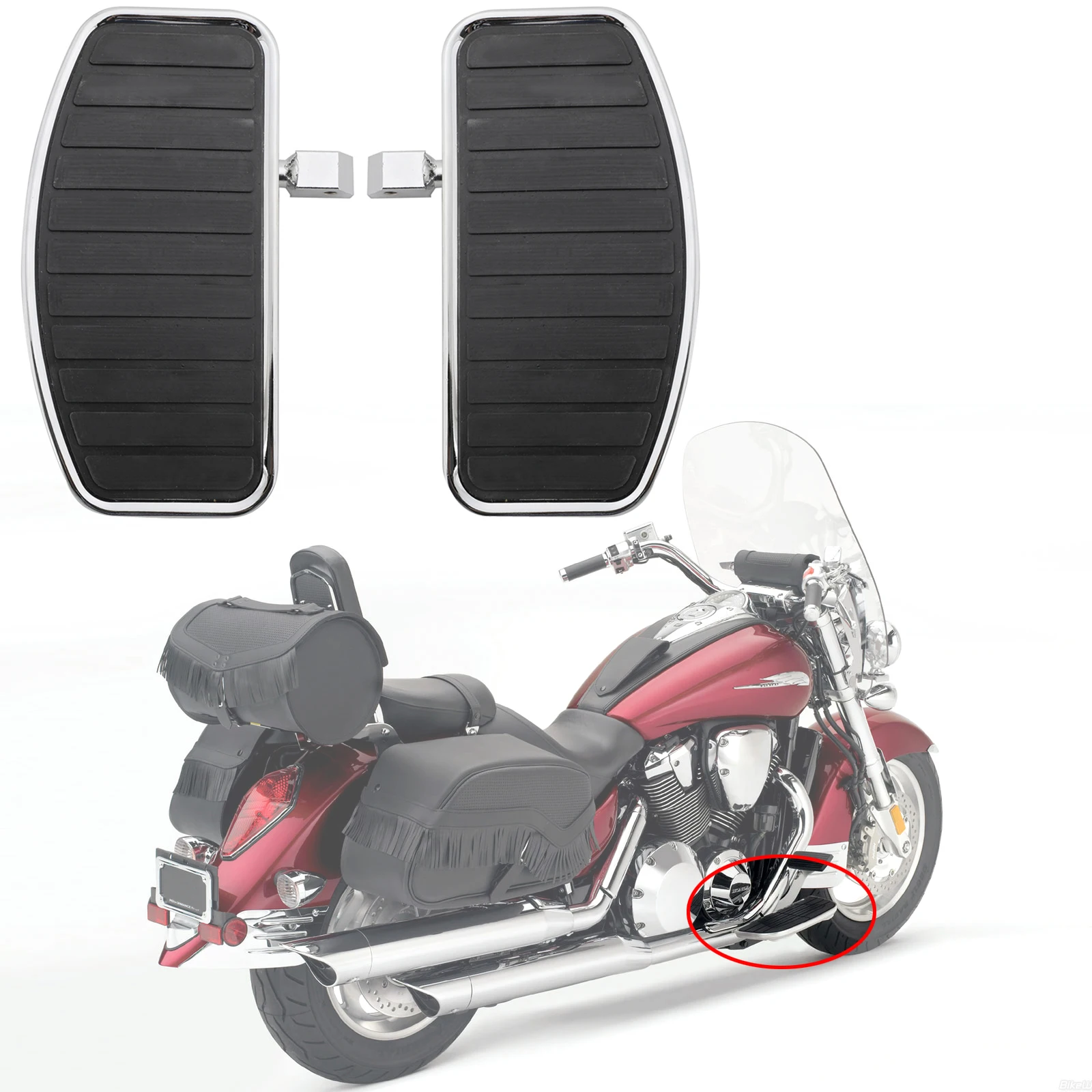 Напольные доски для мотоцикла Honda Shadow Aero 750 VT750 для Yamaha VSTAR XVS 400 650 XVS650 Drag Star 600 Virago XV250 аксессуар