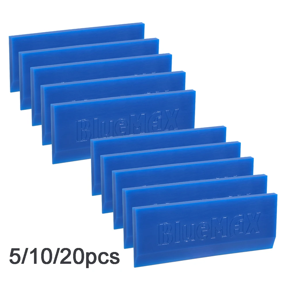 EHDIS 5/10/20pcs Ice Scraper Rubber Blades Glass Window Tint Squeegee Replacement Blade Car Cleaning Tools Snow Remover Shovel