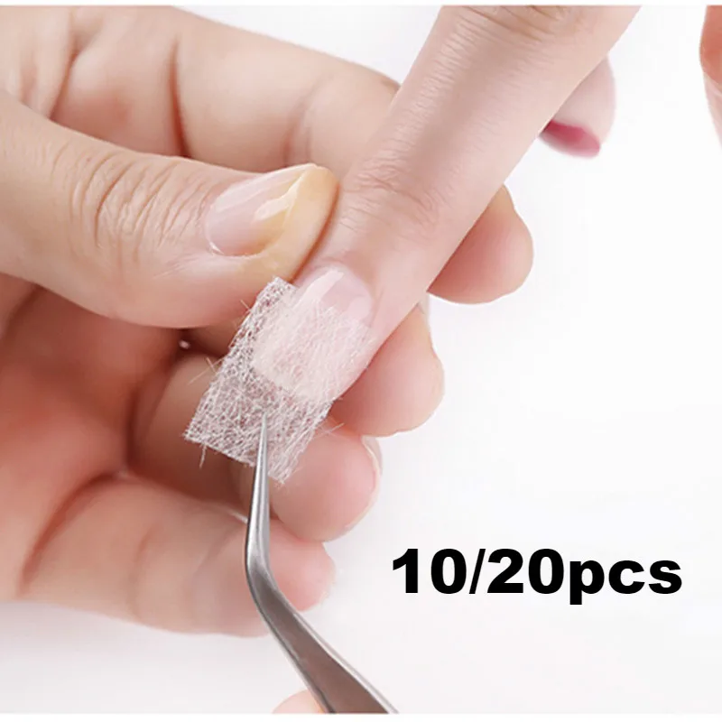 Good Deal Fiberglass Manicure-Accessories Nail-Extension Building-Fiber Form-Non-Woven Silk Uv-Gel AANddeK6r