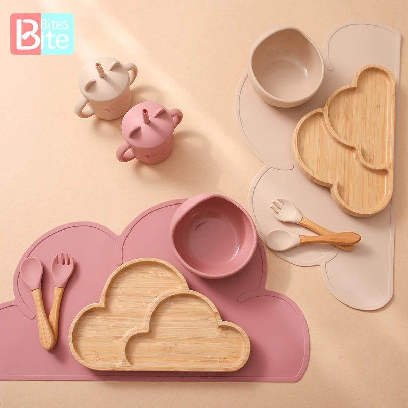 Alimentação Cup, produtos do bebê, 6Pcs