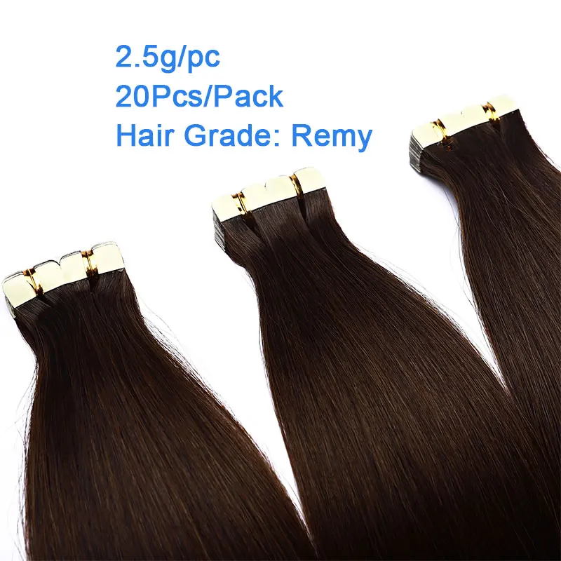 SEGO 20/40 шт. 1"-24" Мини клейкая лента(с чешуйками в одном направлении), опт Remy 13 Цветов прямые шелковистые волосы на Клейкой Ленте имитирующей кожу из натуральных волос