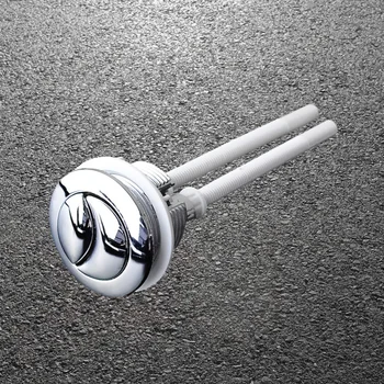 

1 PC 38mm ABS Dual Electroplating Elegant High Quality Push Button Water Tank Part Valve