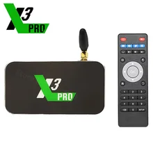 Оригинальная Смарт ТВ-приставка UGOOS X3 PRO X3 CUBE 4 Гб DDR4 32 Гб Amlogic S905X3 Android 9,0 2,4G 5G Wifi 1000 Мбит/с 4K медиаплеер