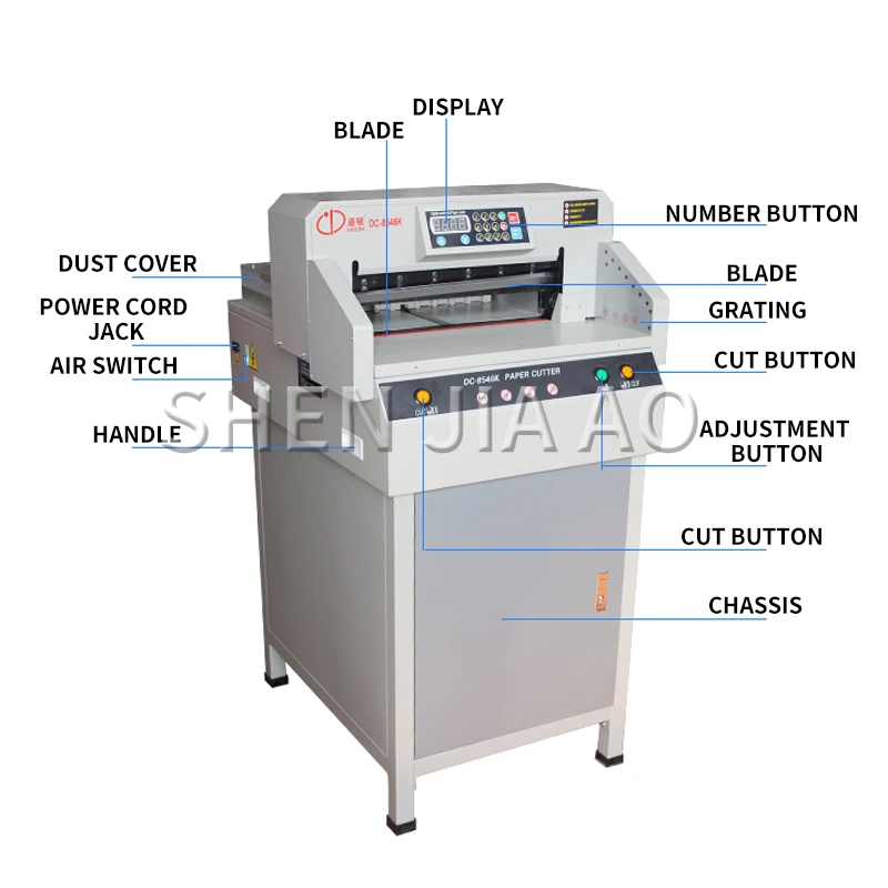 A3 Электрический резак для бумаги с ЧПУ автоматический резак для бумаги для документов резак для бумаги высокоскоростной стальной нож