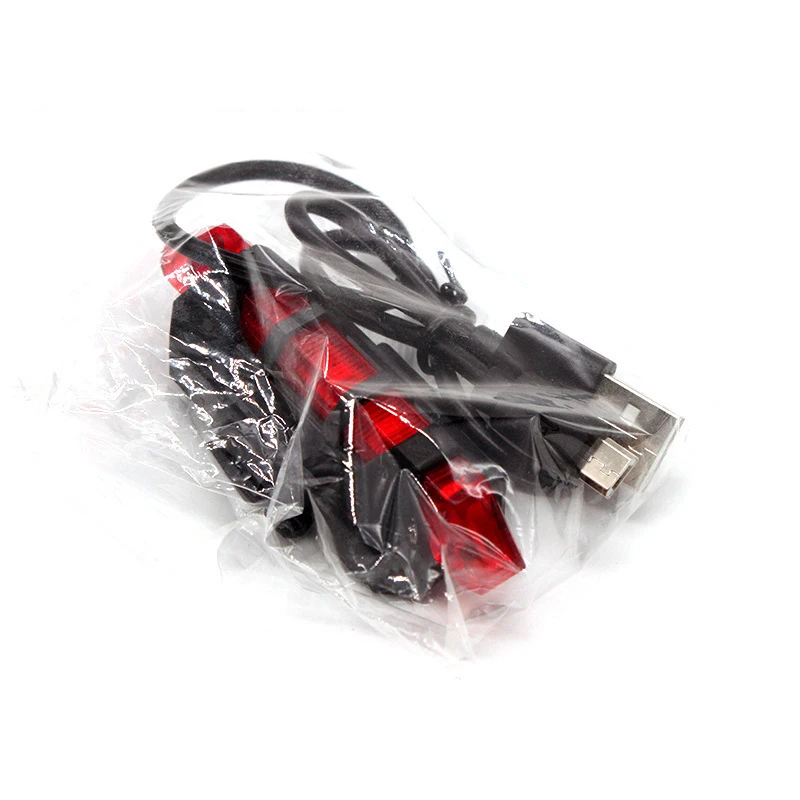 USB Перезаряжаемые велосипед светильник 5LED передний задний фонарь светильник s Велоспорт безопасности Предупреждение светильник Водонепроницаемый велосипедный фонарь флэш-светильник